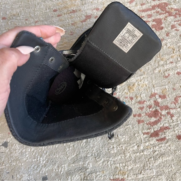 Chaco Black Umma Wool Suede Winter Boots Waterproof - Picture 11 of 12